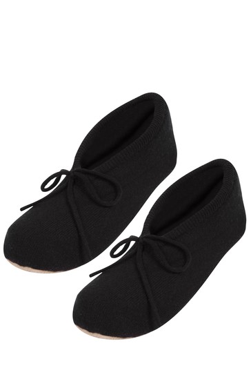 Pure Luxuries London Millom Cashmere & Merino Wool Slippers