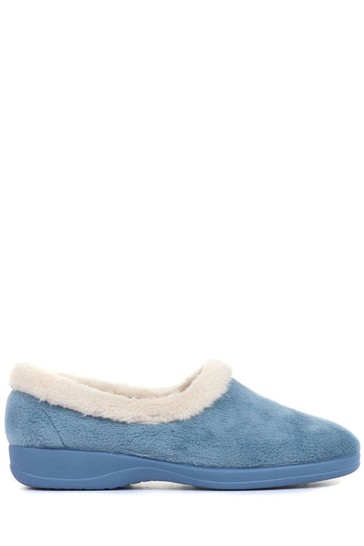 Pavers Blue Ladies Full Slippers