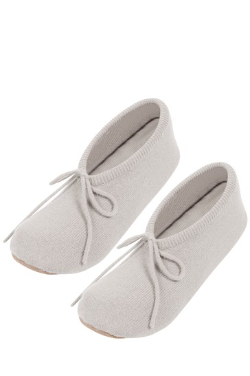 Pure Luxuries London Millom Cashmere & Merino Wool Slippers