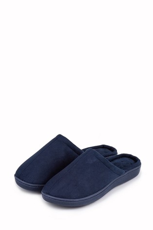 Totes Suedette Mule Slippers