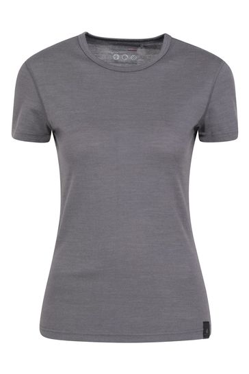 Mountain Warehouse Merino Womens Short Sleeve Thermal Tee