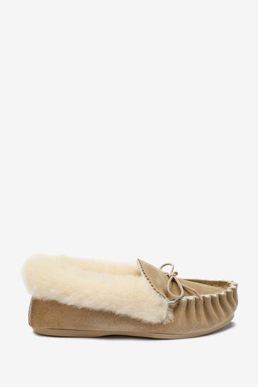 Celtic & Co Camel Lounger Hard Sole Moccasins