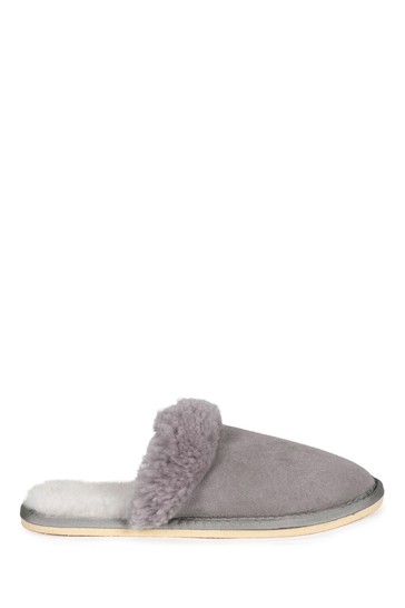 Celtic & Co Grey Ladies' Turnback Mules