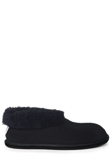 Celtic & Co Blue Sheepskin Bootee Slippers