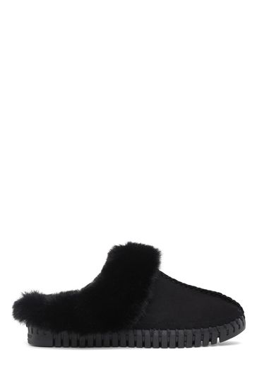 Ilse Jacobsen Black Slippers