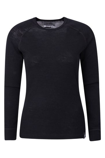 Mountain Warehouse Merino بلوزة حرارية بأكمام طويلة للسيدات