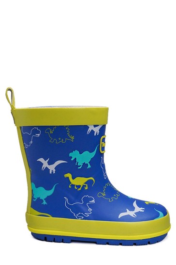 ToeZone الأزرق ديناصور Wellies