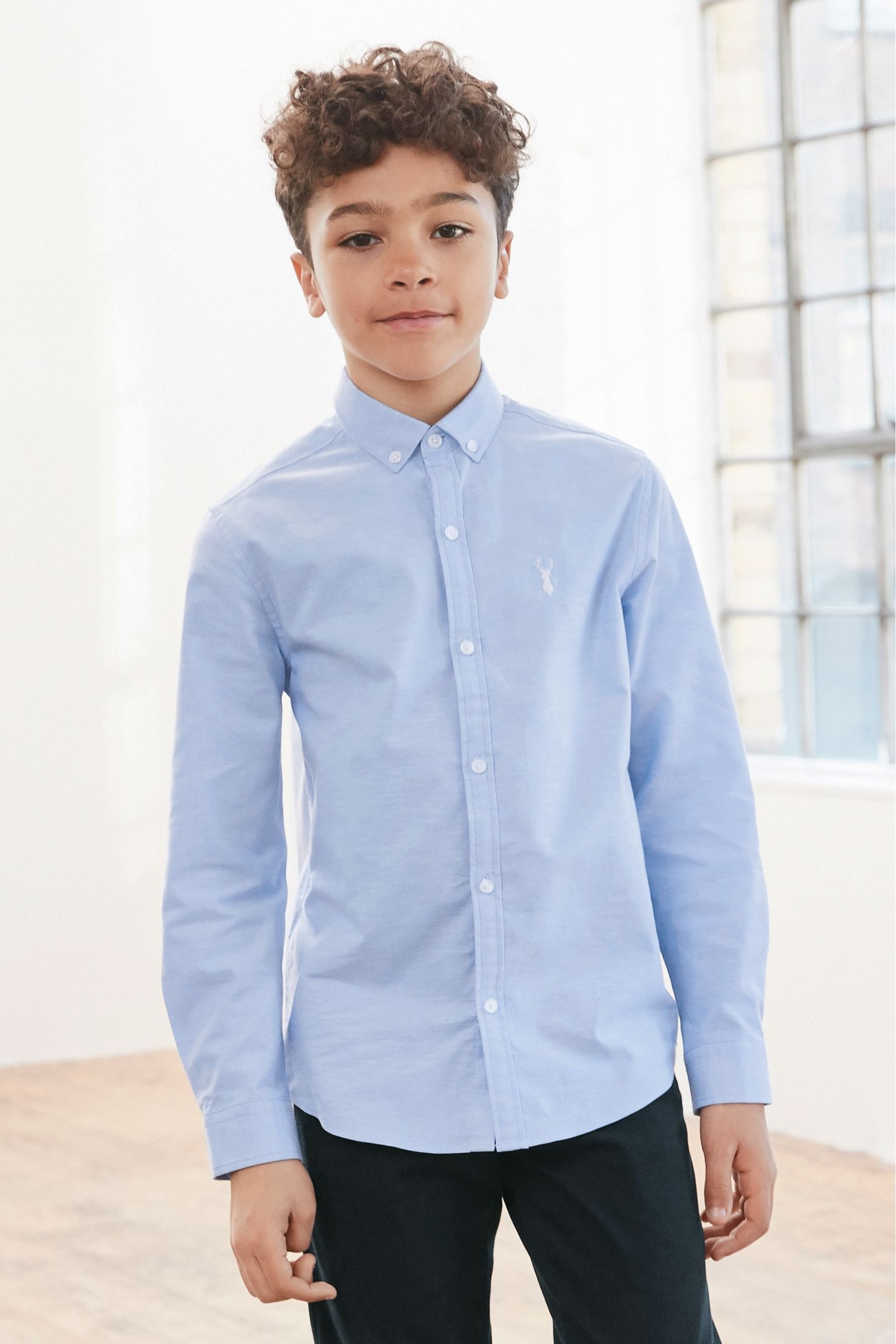 Oxford Shirt (3-16yrs) Long Sleeve