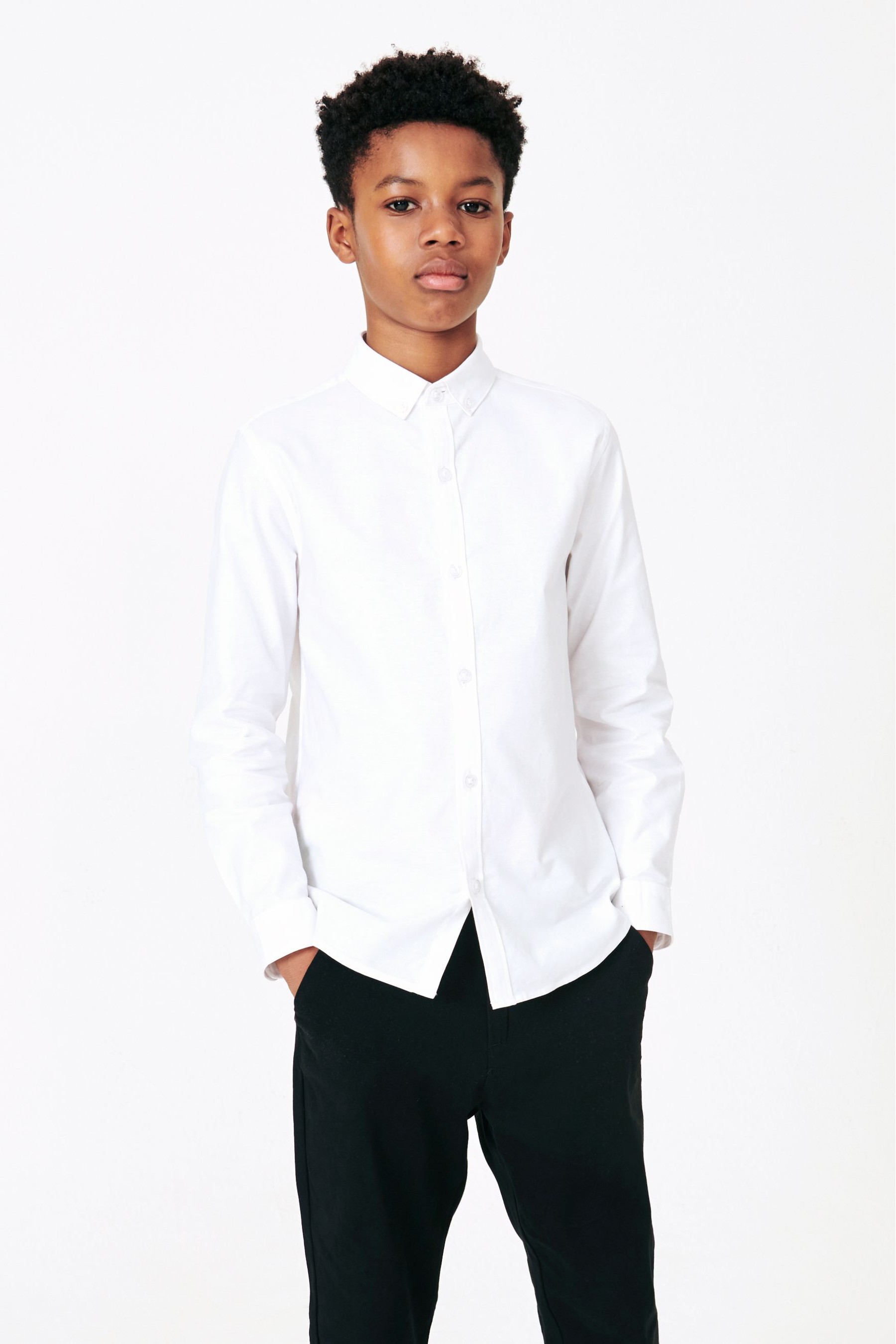 Oxford Shirt (3-16yrs) Long Sleeve