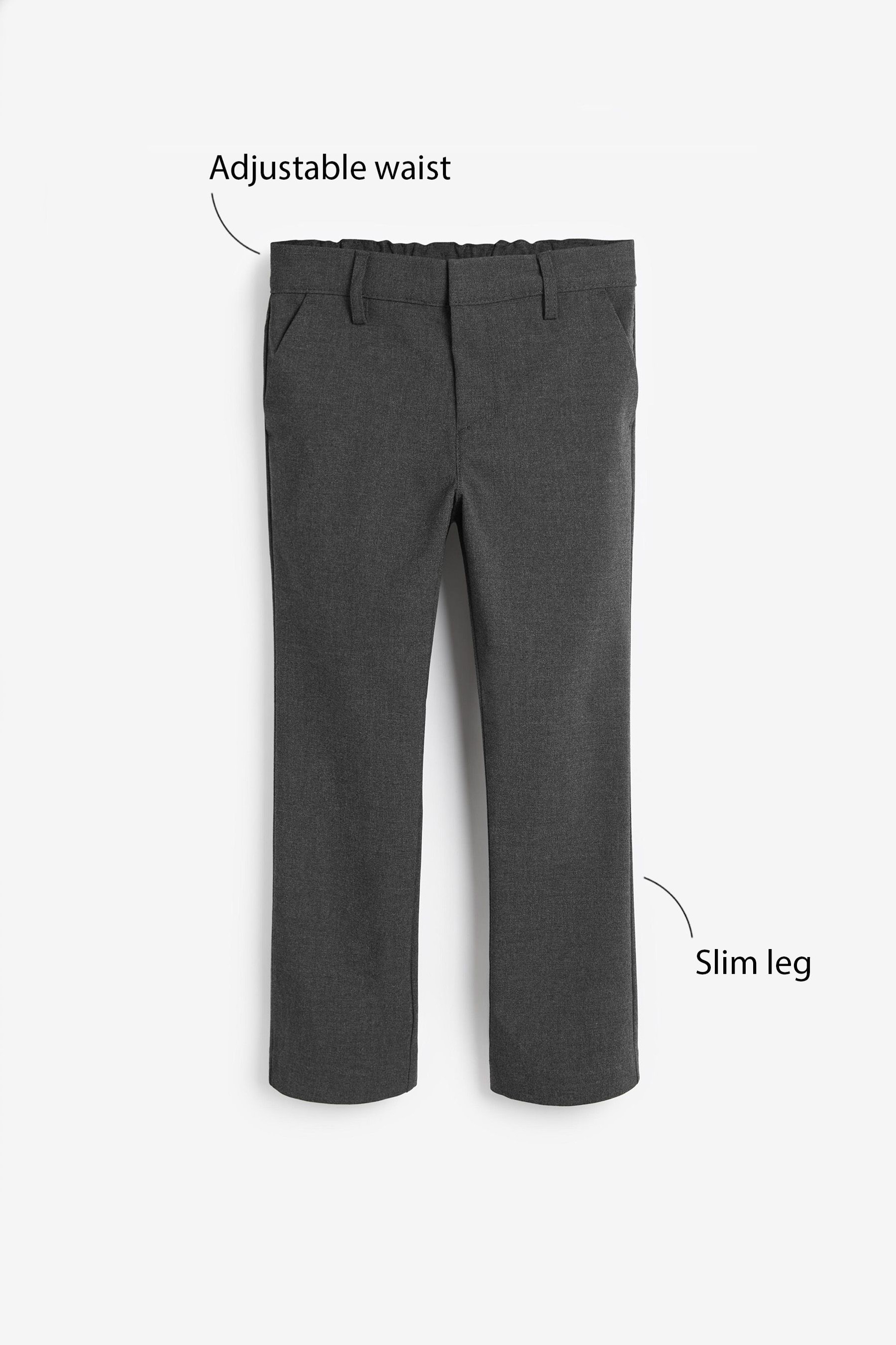 Formal Stretch Skinny Trousers (3-17yrs) Regular Waist