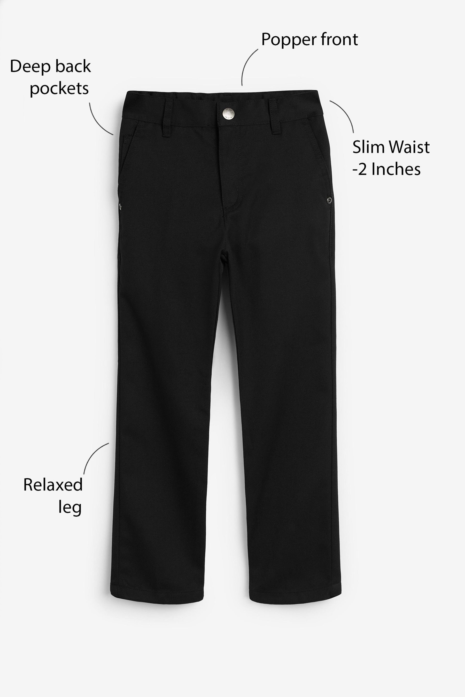 Jean Trousers (3-17yrs) Slim Waist