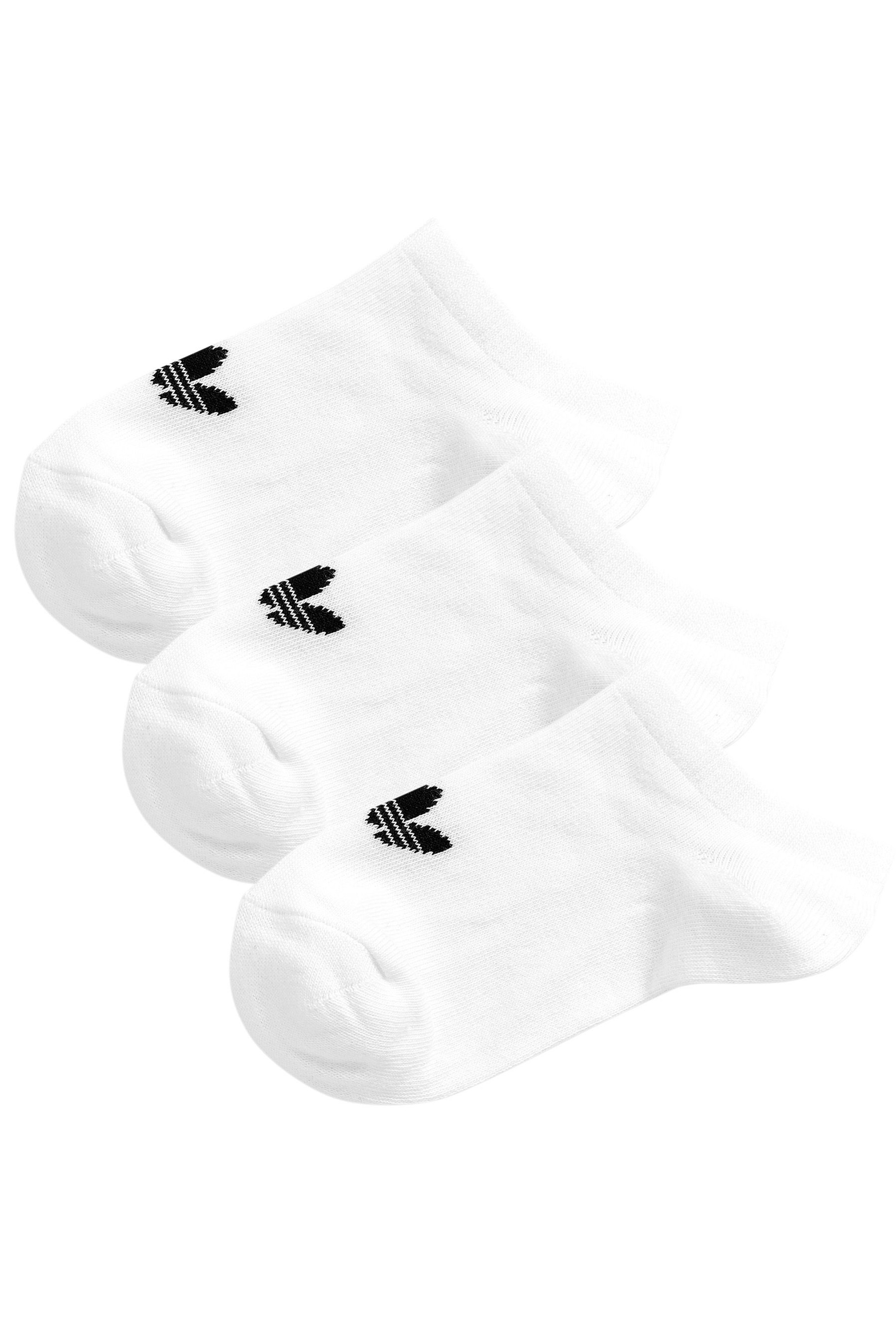 adidas Originals Kids Trefoil Trainer Socks 3 Pack