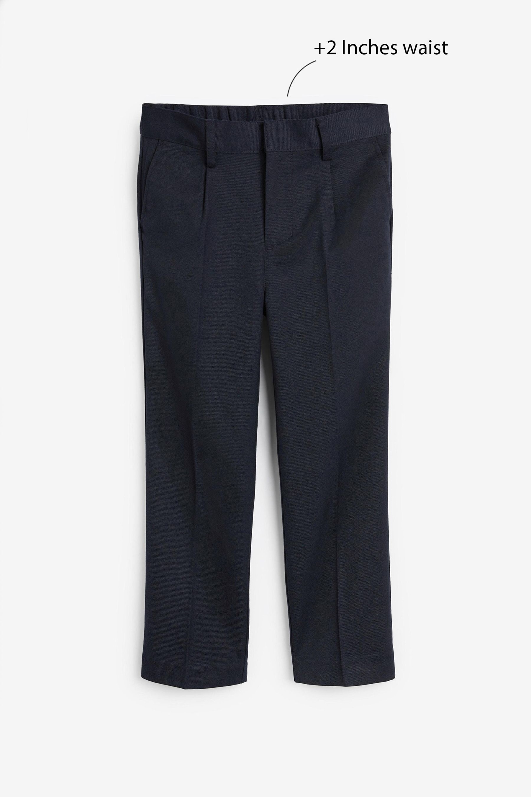 Pleat Front Trousers (3-17yrs) Slim Waist