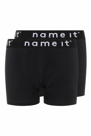 Name It 2 Pack Logo Boxers