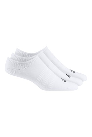 adidas Kids White Trainer Socks Three Pack