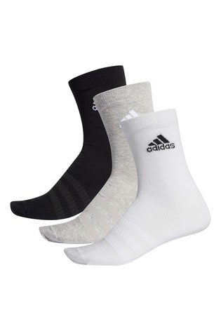 adidas Kids Crew Socks 3 Pack