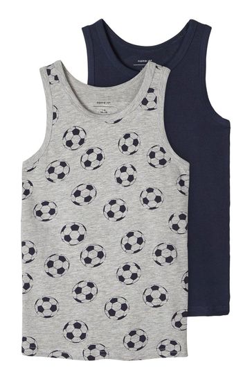 Name It 2 Pack of Older Boys Vests