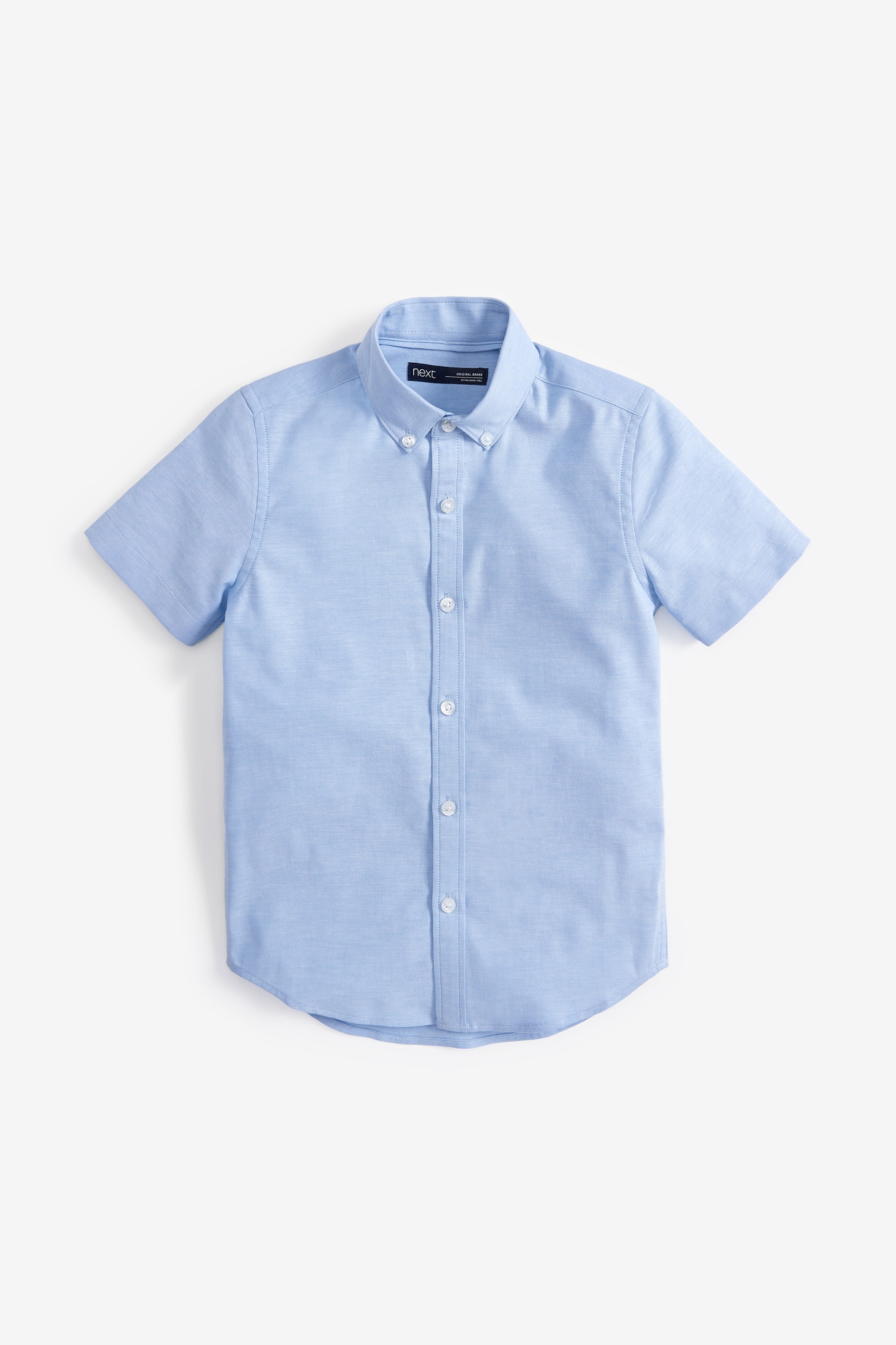 Oxford Shirt (3-16yrs) Short Sleeve