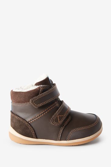 Leather First Walker Boots Standard Fit (F)