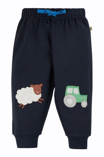 Frugi Organic Natural Farm Snuggle Crawler Joggers