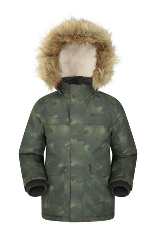 Mountain Warehouse Samuel Kids Water-Resistant Parka Jacket