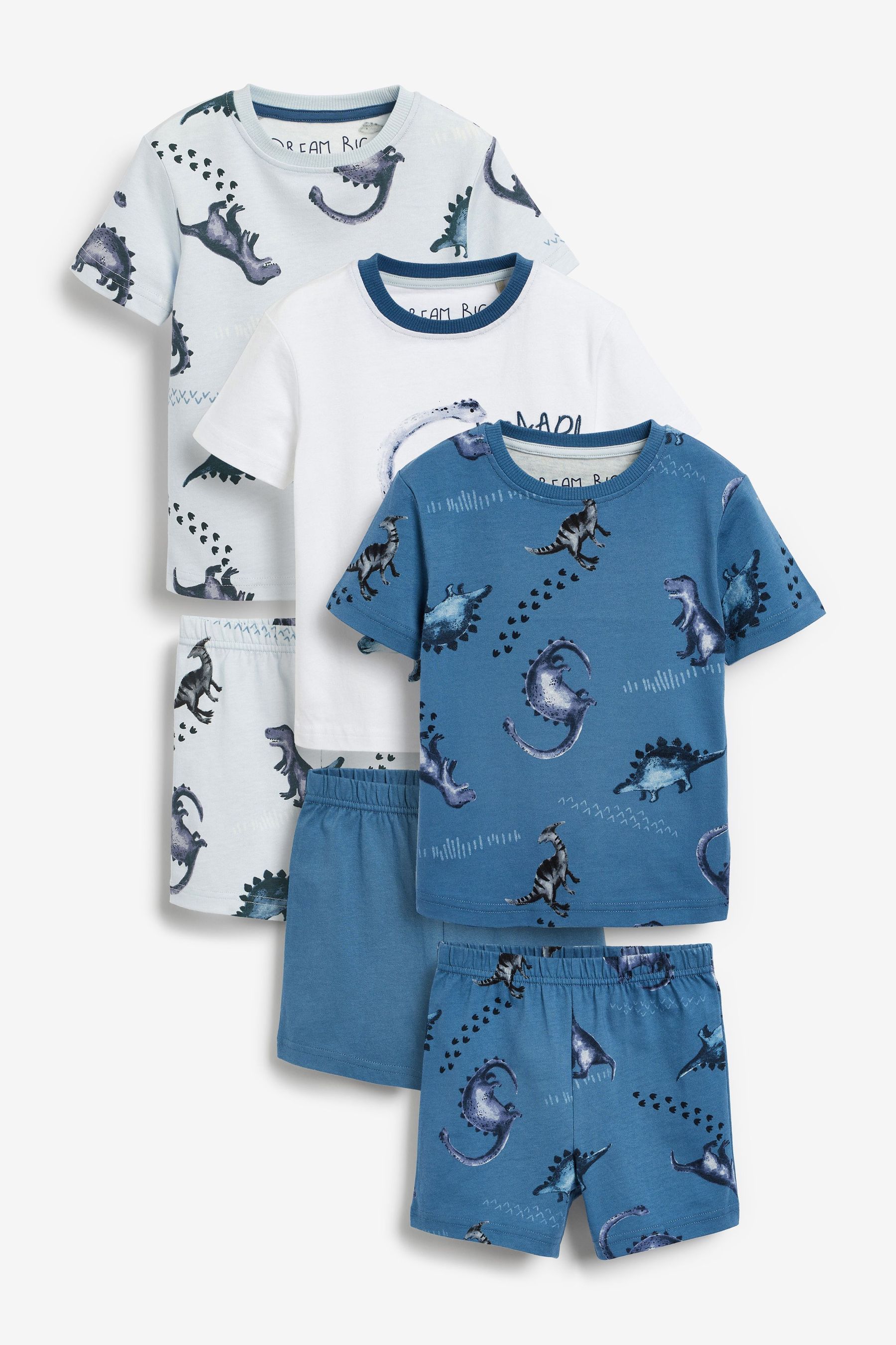 3 Pack Short Pyjamas (9mths-12yrs)