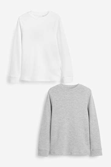 Long Sleeve Thermal Tops 2 Pack (2-16yrs)