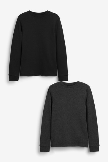 Long Sleeve Thermal Tops 2 Pack (2-16yrs)