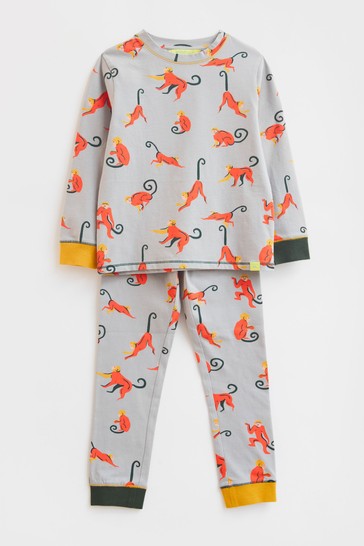 White Stuff Grey Monkey PJ Set