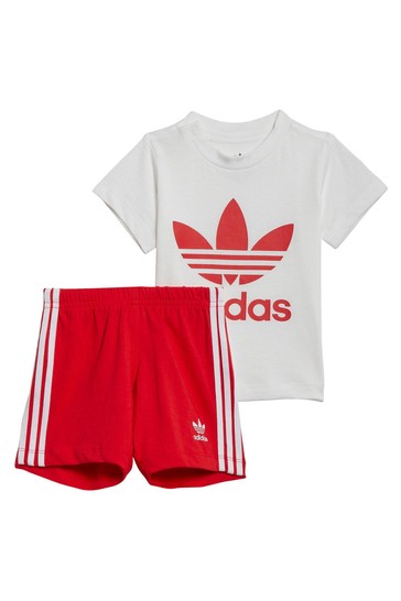 adidas White Adicolor Sets