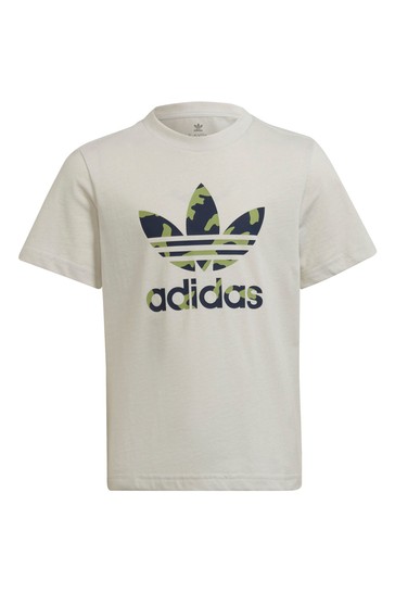 adidas White Aop Pack T-Shirt