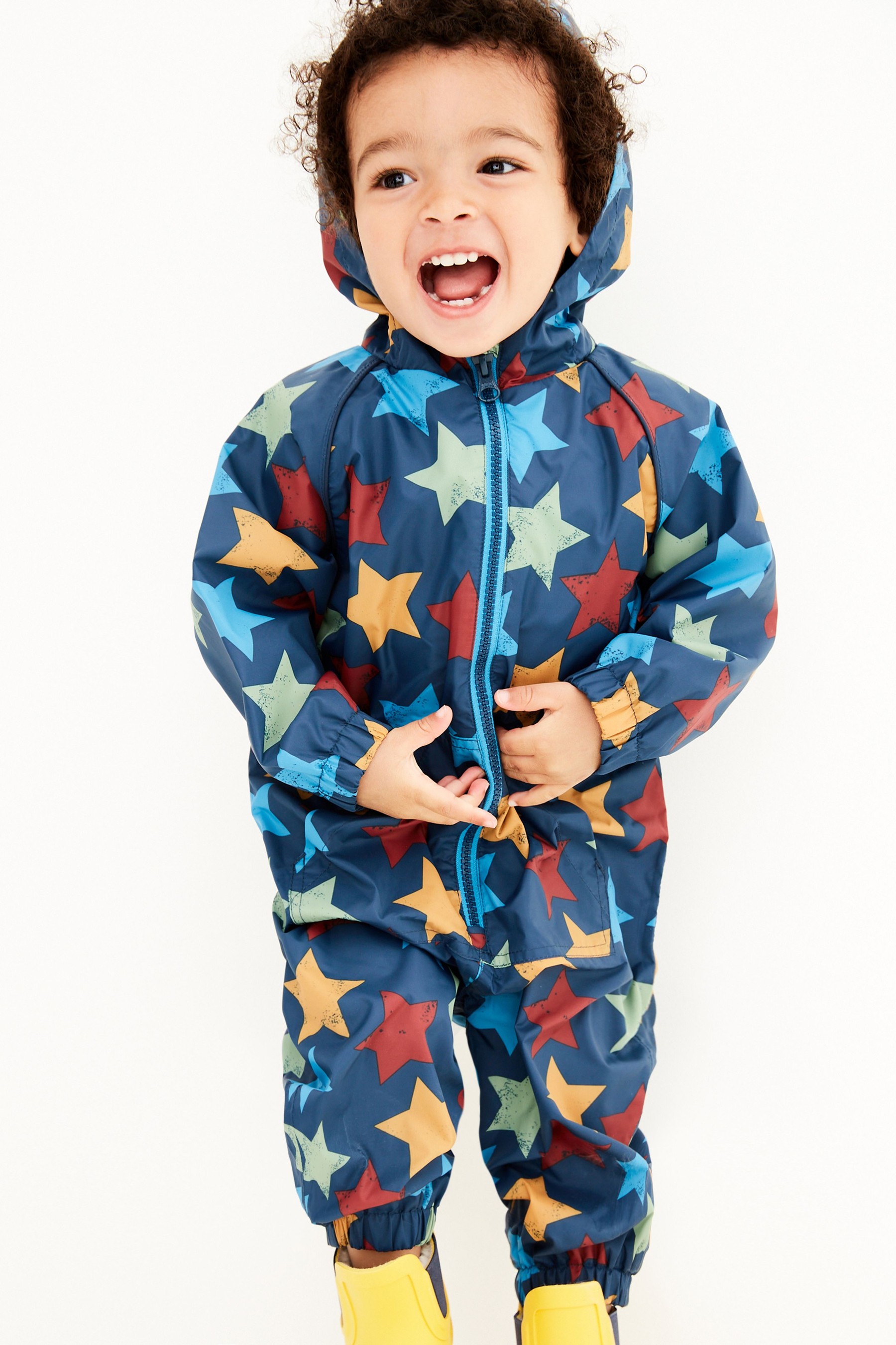 Waterproof Fleece Lined Puddlesuit (3mths-7yrs)