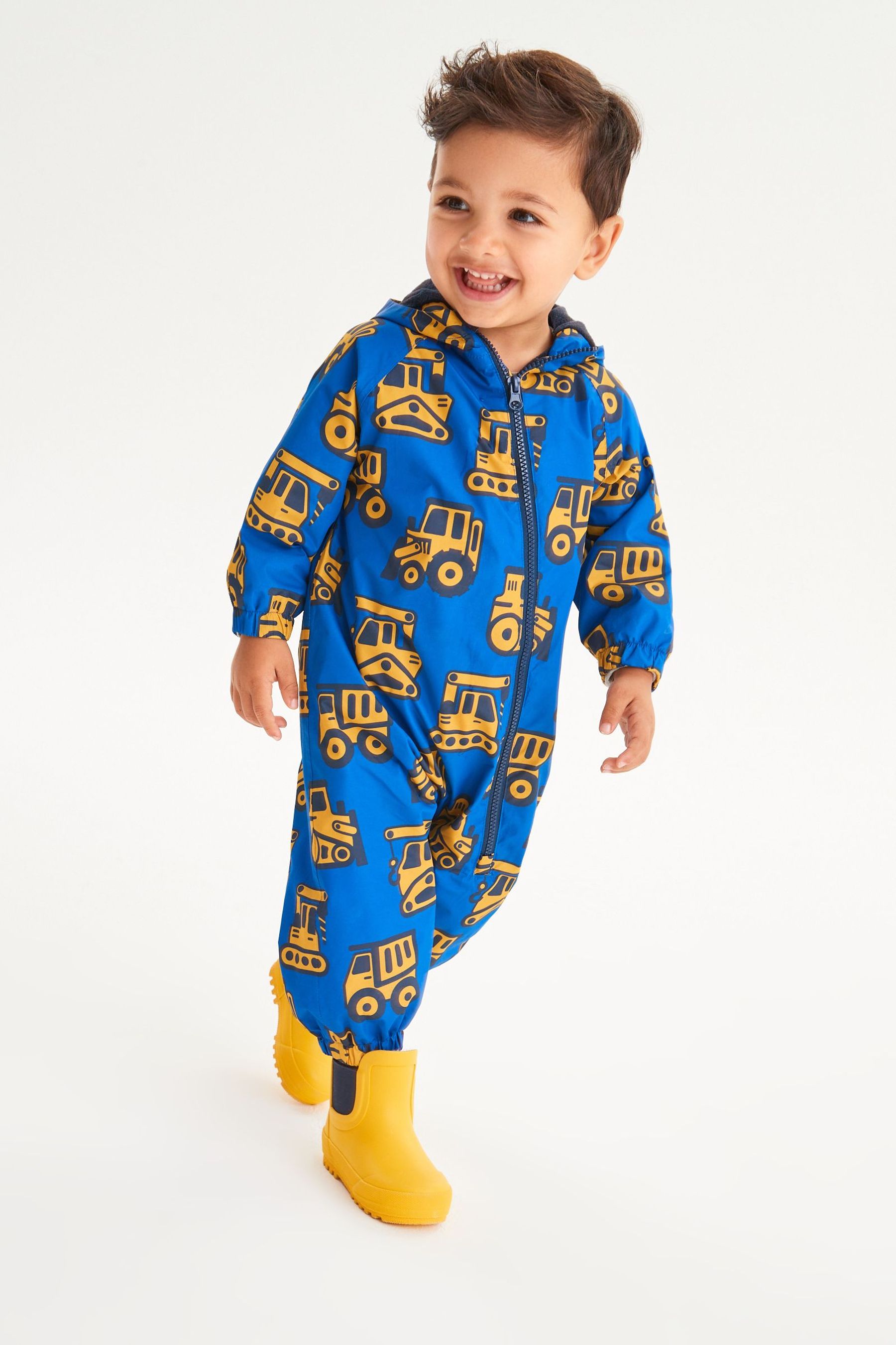 Waterproof Fleece Lined Puddlesuit (3mths-7yrs)