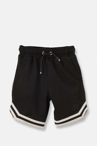 Angel & Rocket Black Ryan Active Basketball Shorts