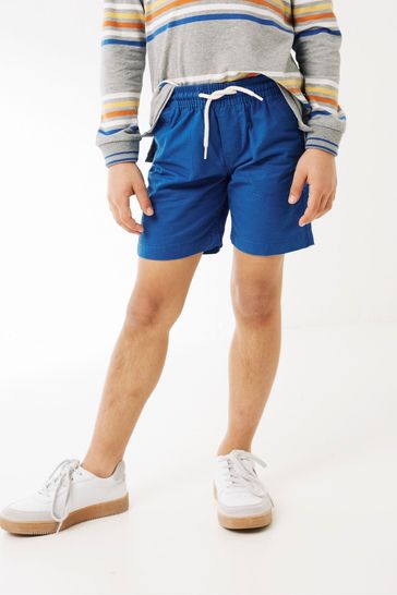 FatFace Blue Studland Flat Front Shorts