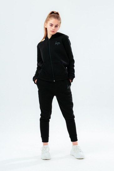 Hype. Black Kids Script Tracksuit