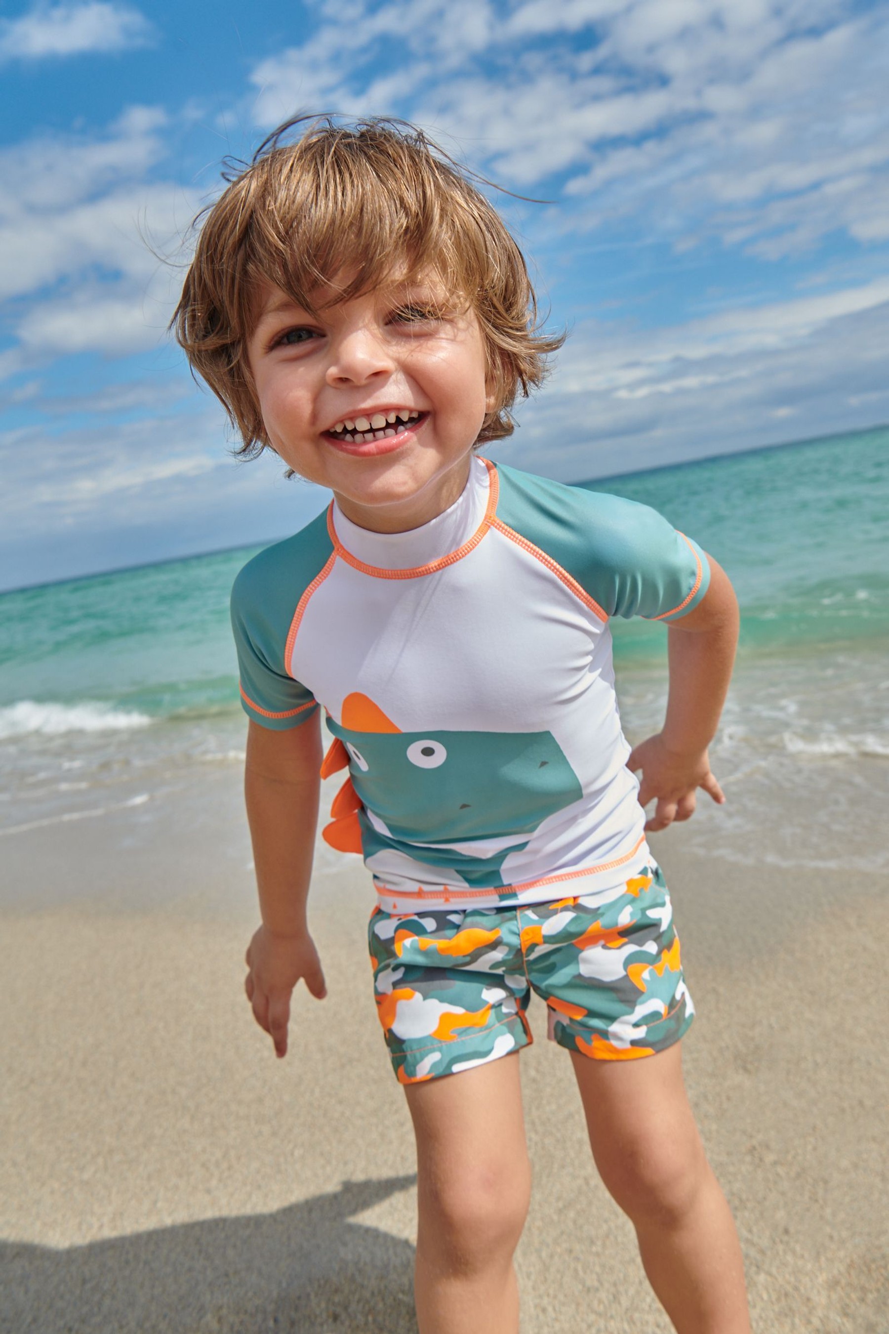 2 Piece Rash Vest And Shorts Set (3mths-7yrs)