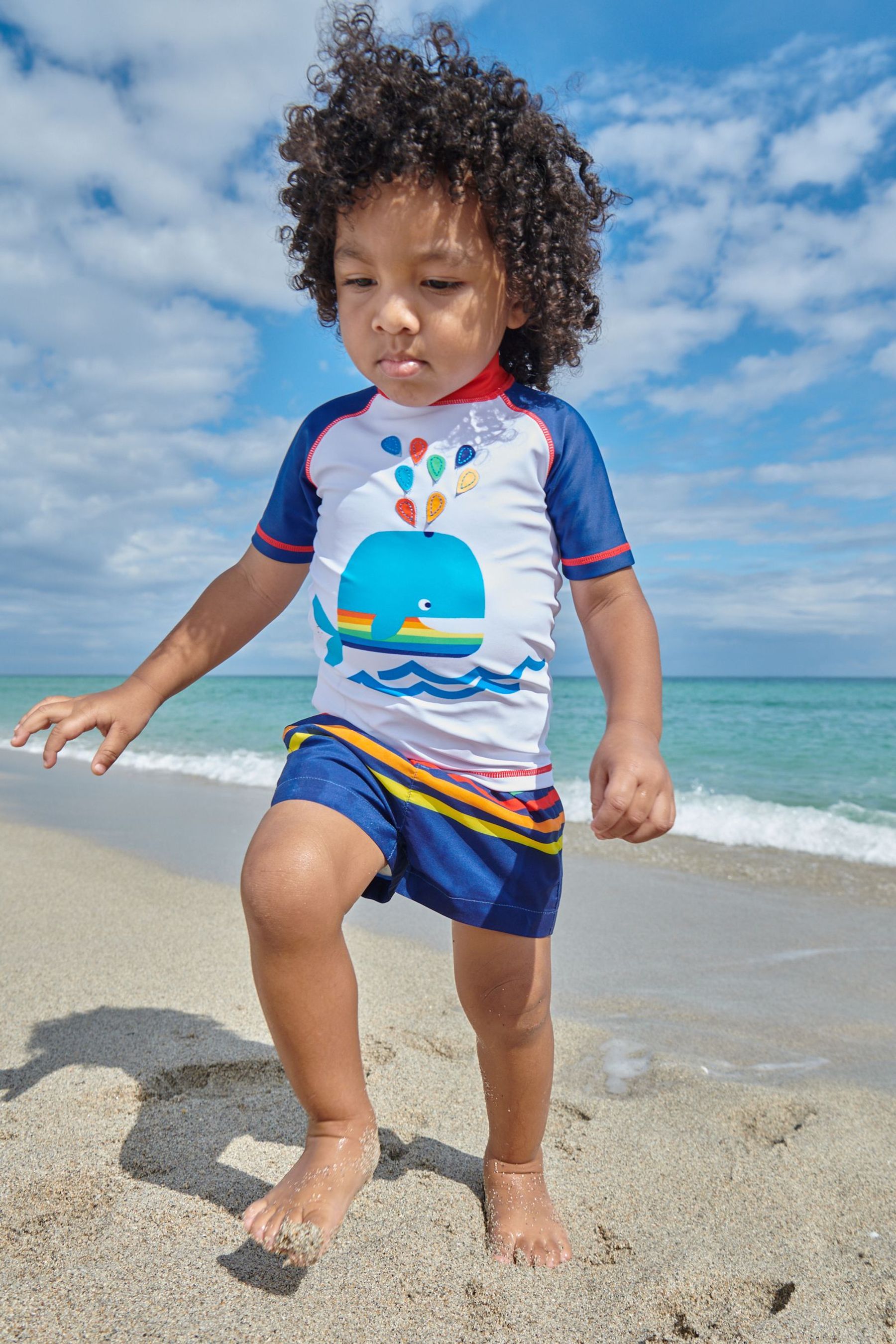 2 Piece Rash Vest And Shorts Set (3mths-7yrs)