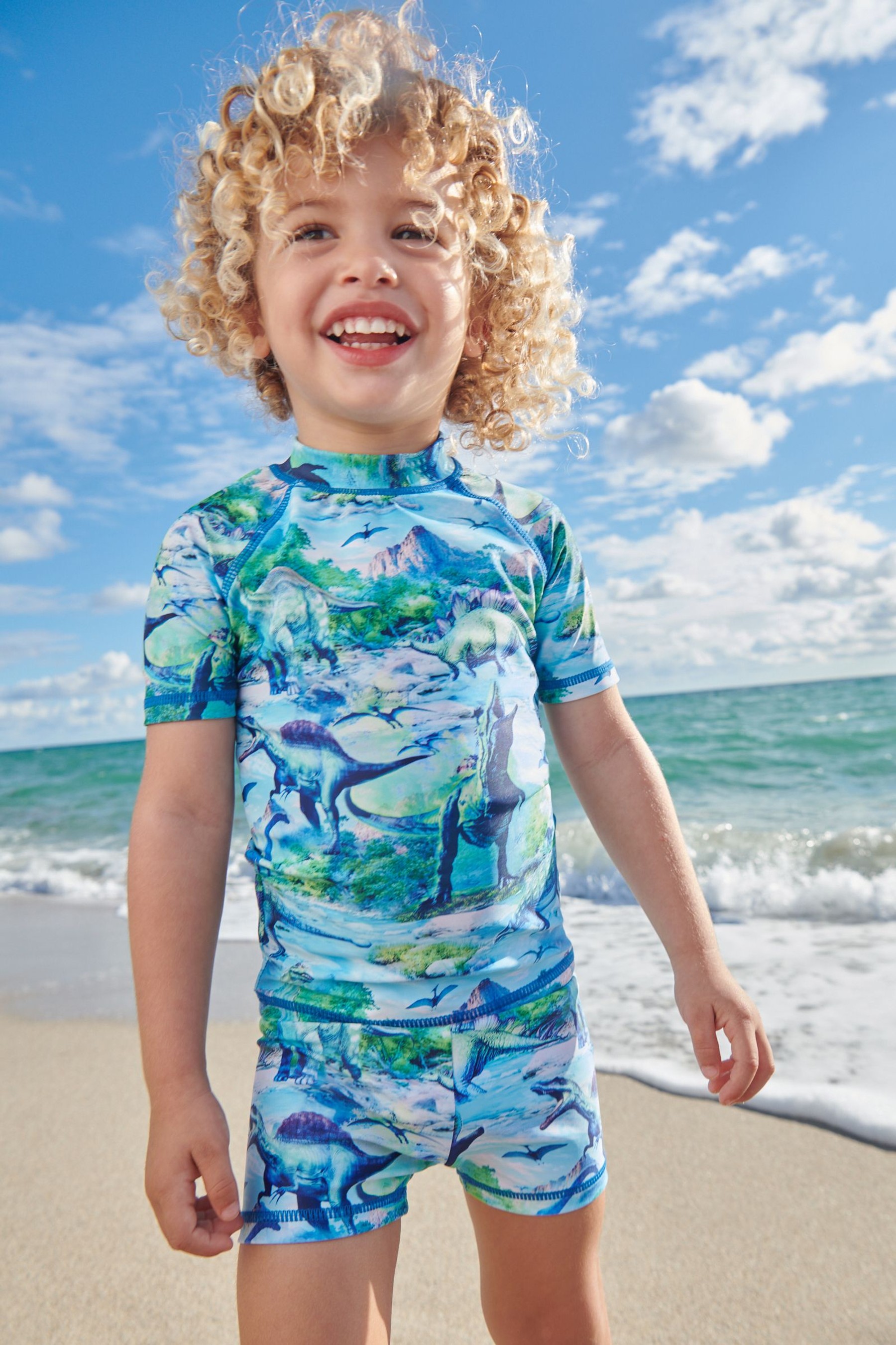 2 Piece Sunsafe Top & Shorts Set (3mths-7yrs)