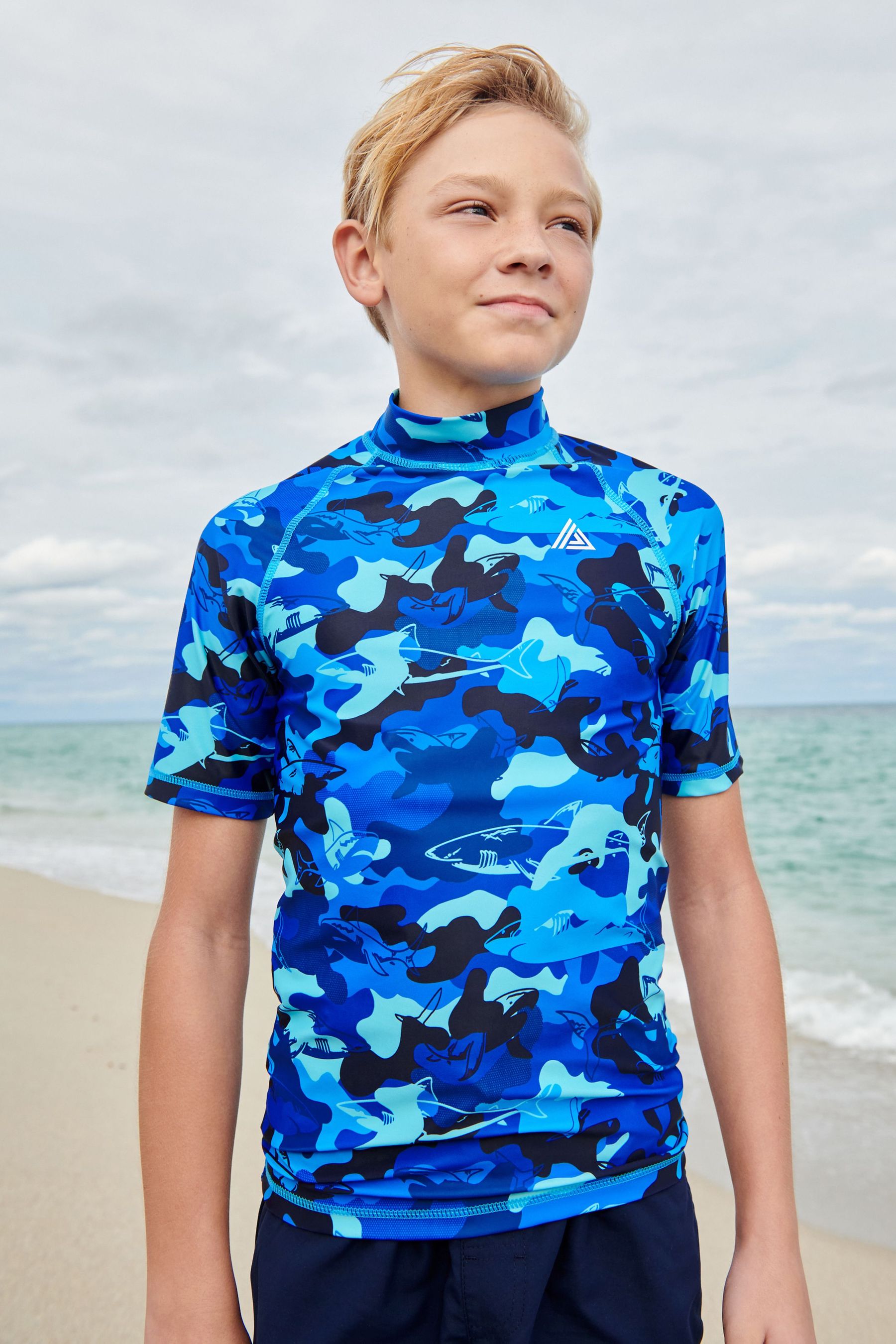 Short Sleeve Sunsafe Rash Vest (3-16yrs)