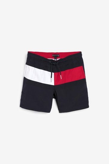 Tommy Hilfiger Navy Blue Swim Shorts