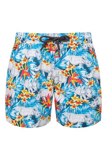 Sunuva White Rhino Swim Shorts