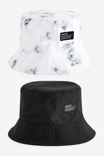 2 Pack Bucket Hats (1-16yrs)