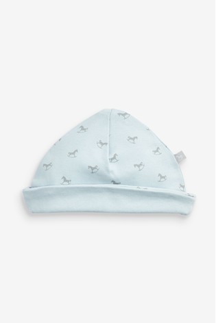 The Little Tailor Blue All Over Print Rocking Horse Jersey Hat