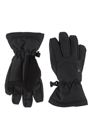 Tog 24 Black Lockton Waterproof Ski Kids Gloves