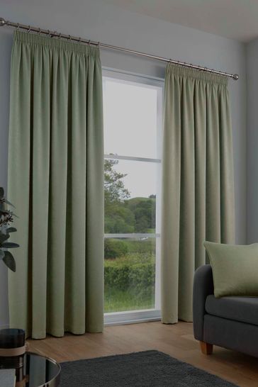 Fusion Galaxy Light Reducing Pencil Pleat Curtains