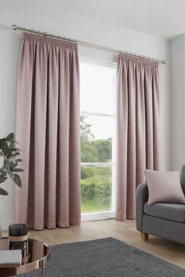 Fusion Galaxy Light Reducing Pencil Pleat Curtains