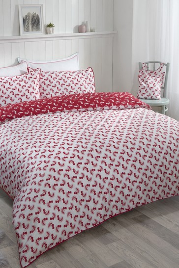 Tabitha Webb Valentine Cherries Duvet Cover and Pillowcase Set