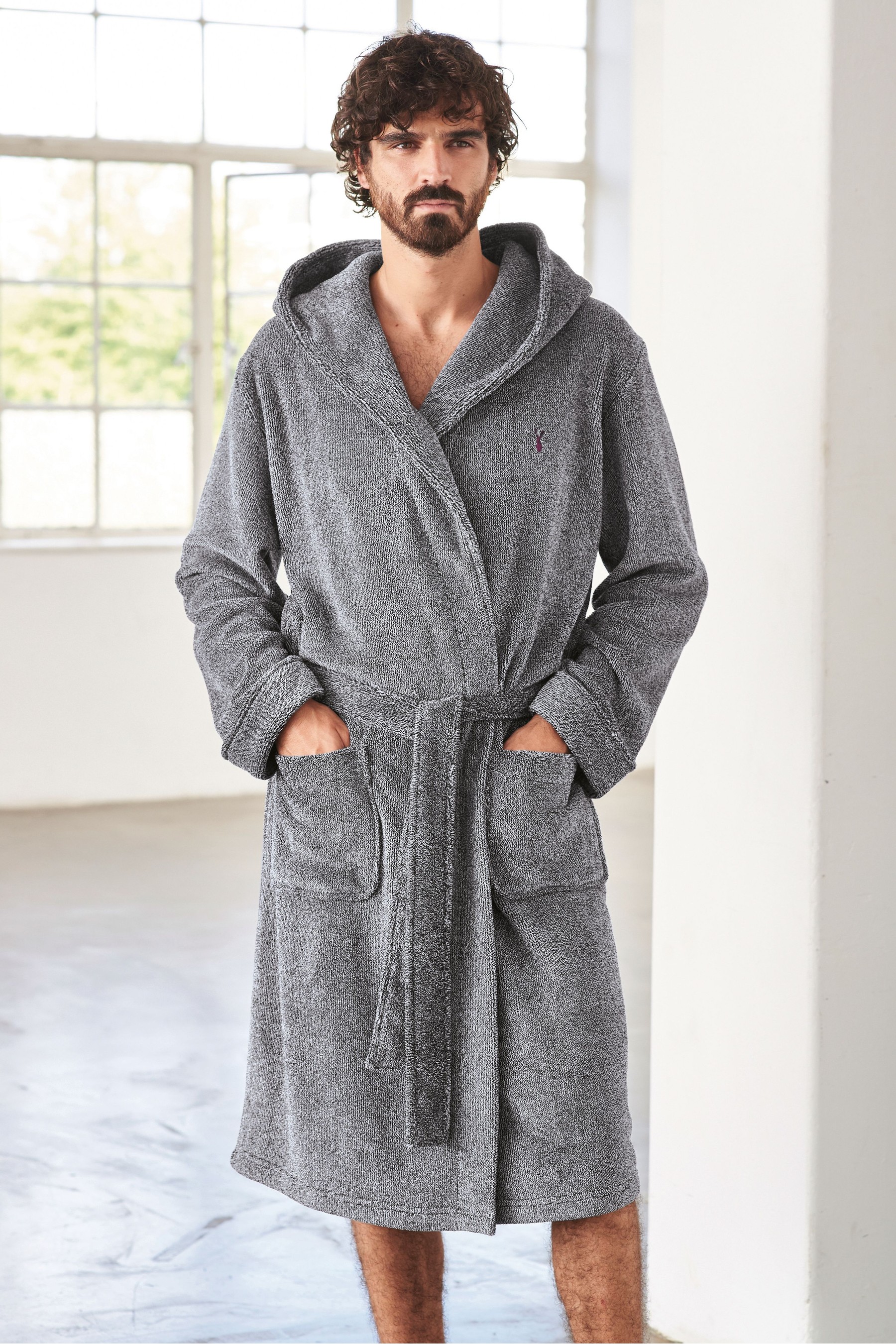 Super Soft Hooded Dressing Gown