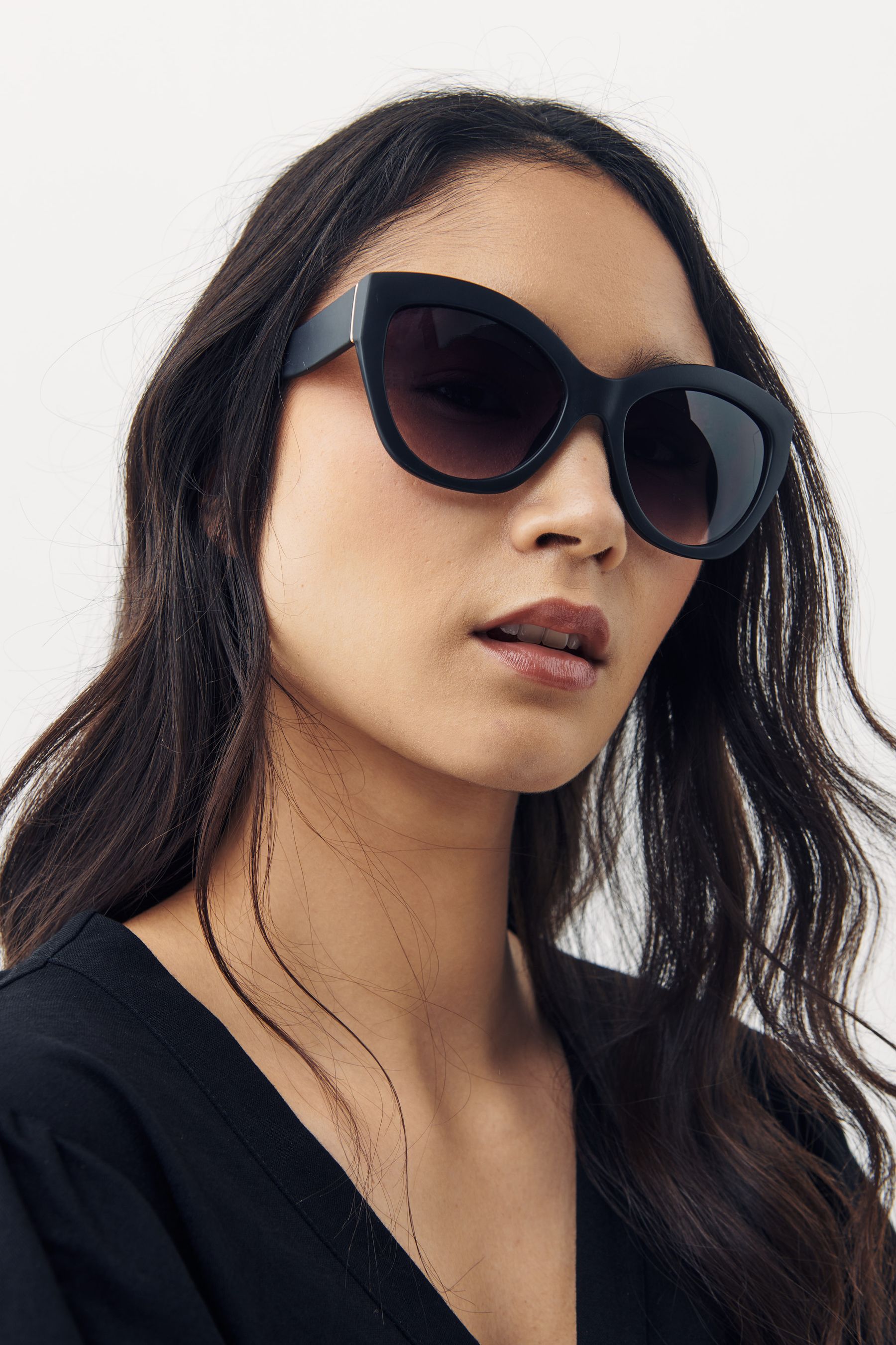 Chunky Cat Eye Sunglasses